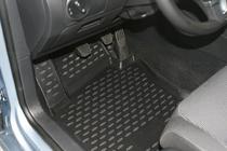 Volkswagen Golf 6 2008–2014 3D gumijasti tepihi za notranjost (4 kosi, Novline) fotografija 2