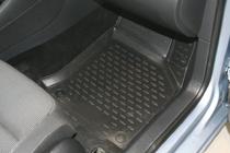 Volkswagen Golf 6 2008–2014 3D gumijasti tepihi za notranjost (4 kosi, Novline) fotografija 4