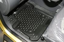 Chery Beat 2009–2015 Gumijasti tepihi za kabino (4 kosi, Novline) fotografija 2