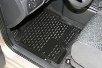Chery A13 2008–2019 Gumijasti tepihi za kabino (4 kosi, Novline) fotografija 2