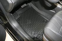 Chevrolet Aveo T300 2011–2020 Gumijasti tepihi za kabino (4 kosi, Novline) fotografija 2