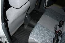 Chevrolet Lanos 1998–2017 Gumijasti tepihi za kabino (4 kosi, Novline) fotografija 3