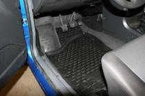 Daewoo Nexia 1995–2016 (1995-2007) Gumijasti tepihi za potniški prostor (4 kos, Novline) fotografija 2