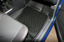 Daewoo Nexia 1995–2016 (1995-2007) Gumijasti tepihi za potniški prostor (4 kos, Novline) fotografija 4