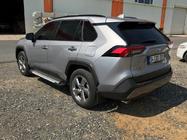 Toyota Rav 4 2019–2025 Stranske stopnice Allmond Grey (2 kosa, aluminij) fotografija 4