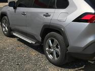 Toyota Rav 4 2019–2025 Stranske stopnice Allmond Grey (2 kosa, aluminij) fotografija 7