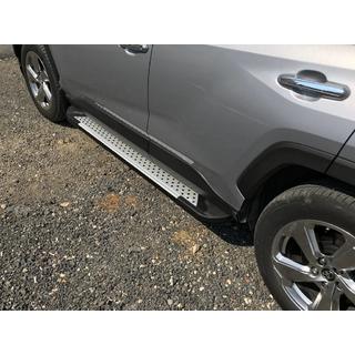 Stranske stopnice Allmond Grey (2 kosa, aluminij) fotografija 2