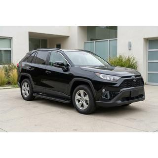 Bočne stopnice Allmond Black (2 kos, aluminij) Toyota Rav 4 2019–2025 fotografija 1