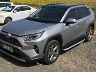 Toyota Rav 4 2019–2025 Stranski pragovi Fullmond (2 kosa, aluminij) fotografija 2