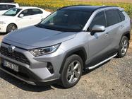Toyota Rav 4 2019–2025 Stranski pragovi Fullmond (2 kosa, aluminij) fotografija 3