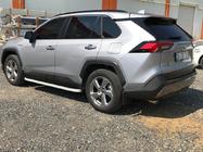 Toyota Rav 4 2019–2025 Stranske stopnice Tayga Grey (2 kos, aluminij) fotografija 4