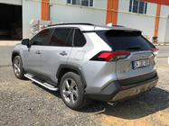 Toyota Rav 4 2019–2025 Bočne stopnice Tayga V2 (2 kosa, aluminij) fotografija 2