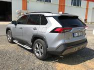 Toyota Rav 4 2019–2025 Bočne stopnice Tayga V2 (2 kosa, aluminij) fotografija 7