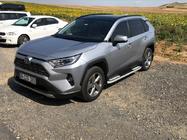 Toyota Rav 4 2019–2025 Bočne stopnice Tayga V2 (2 kosa, aluminij) fotografija 11