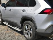 Toyota Rav 4 2019–2025 Bočne stopnice Tayga V2 (2 kosa, aluminij) fotografija 12
