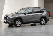 Toyota Rav 4 2019–2025 Bočne stopnice Bosphore Grey (2 kosa, aluminij) fotografija 1