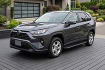 Toyota Rav 4 2019–2025 Bočne stopnice Bosphore Black (2 kos, aluminij) fotografija 1