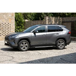 Stranske stopnice Duru (2 kos, aluminij) Toyota Rav 4 2019–2025 fotografija 1