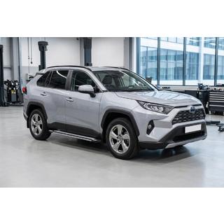 Stranske stopnice Rainbow (2 kosa, aluminij) Toyota Rav 4 2019–2025 fotografija 1
