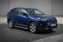 Toyota Rav 4 2019–2025 Stranske stopnice Maydos V1 (2 kosa, aluminij) fotografija 1