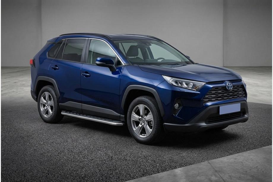 Toyota Rav 4 2019–2025 Stranske stopnice Maydos V1 (2 kosa, aluminij) Image