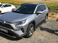 Toyota Rav 4 2019–2025 Stranske stopnice Maydos V2 (2 kos, aluminij z nerjavnim jeklom) fotografija 3