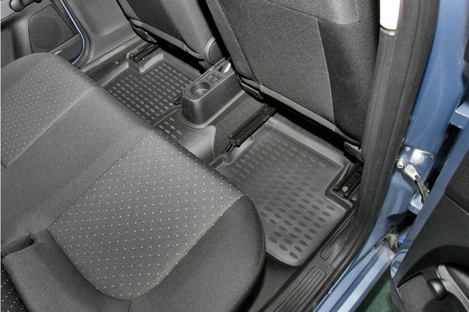 Fiat Grande Punto/Punto EVO 2006–2018 (2006↗) Gumijasti tepihi za notranjost (4 kosi, Novline) 5D Fotografija 3