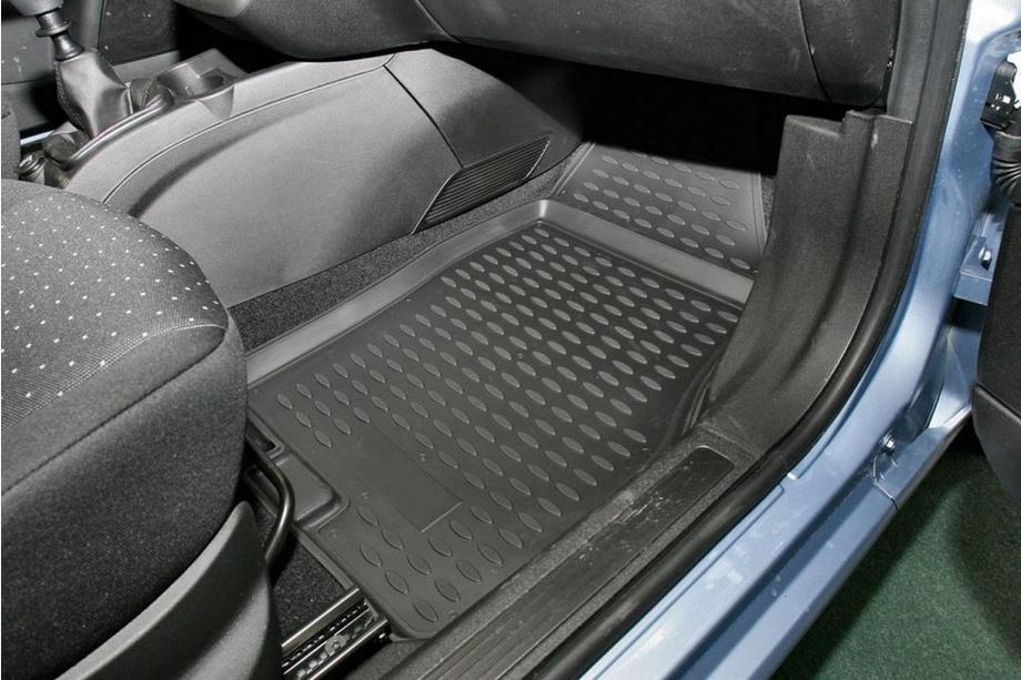 Fiat Grande Punto/Punto EVO 2006–2018 (2006↗) Gumijasti tepihi za notranjost (4 kosi, Novline) 5D Fotografija 4