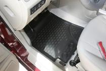 Geely Emgrand EC7 2009– Gumijasti tepihi za kabino (4 kosi, Novline) fotografija 2