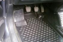 Honda FR-V 2004–2009 Gumijasti tepihi za kabino (4 kosi, Novline) fotografija 2