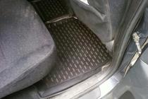 Honda FR-V 2004–2009 Gumijasti tepihi za kabino (4 kosi, Novline) fotografija 3