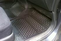 Honda FR-V 2004–2009 Gumijasti tepihi za kabino (4 kosi, Novline) fotografija 4
