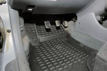 Hyundai Accent 2000–2006 Gumijasti tepihi za kabino (4 kosi, Novline) fotografija 2