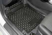 Hyundai Elantra (HD) 2006–2011 Gumijasti tepihi za kabino (4 kosi, Novline) fotografija 2