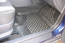 Hyundai I-30 2007–2011 Gumijasti tepihi za kabino (4 kosi, Novline) fotografija 4