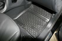Hyundai Santa Fe 3 2012–2018 Gumijasti tepihi za kabino (4 kosi, Novline) fotografija 2