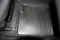 Hyundai Accent 2011–2017 Gumijasti tepihi za kabino (4 kosi, Novline) fotografija 3