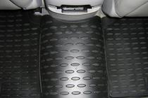 Hyundai Sonata NF 2004–2009 Gumijasti tepihi za notranjost (4 kosi, Novline) Varianta 2 fotografija 4