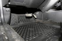 Hyundai Sonata EF 1998–2004 Gumijasti tepihi za kabino (4 kosi, Novline) fotografija 2