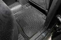 Hyundai Sonata EF 1998–2004 Gumijasti tepihi za kabino (4 kosi, Novline) fotografija 3