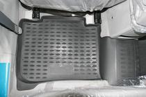 Kia Cerato 1 2004–2009 Gumijasti tepihi za kabino (4 kosi, Novline) fotografija 3