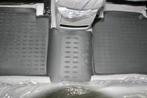 Kia Cerato 1 2004–2009 Gumijasti tepihi za kabino (4 kosi, Novline) fotografija 5