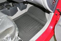 Kia Picanto 2004–2011 Gumijasti tepihi za kabino (4 kosi, Novline) fotografija 4