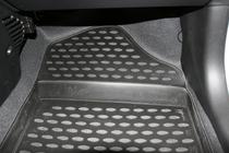 Kia Picanto 2011–2016 Gumijasti tepihi za kabino (4 kosi, Novline) fotografija 4