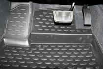 Kia Rio 2012–2017 Gumijasti tepihi za kabino (4 kosi, Novline) fotografija 2