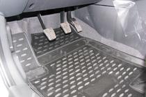 Kia Soul I 2008–2013 Gumijasti tepihi za kabino (4 kosi, Novline) fotografija 2
