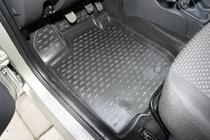 Lada Largus 2012– Gumijasti talni tepihi za kabino (4 kosi, Novline) 5 sedežev fotografija 2