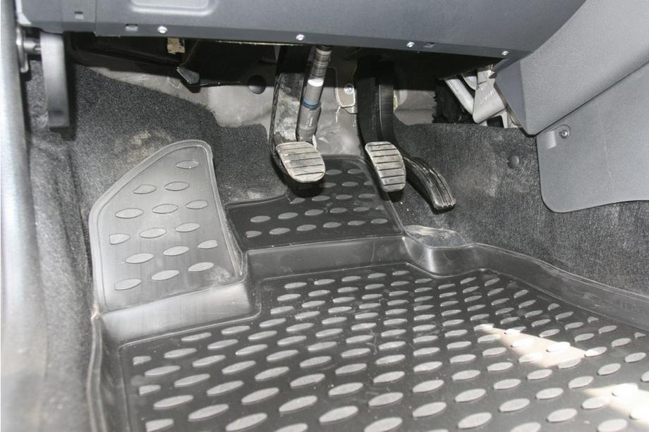 Lada Largus 2012– Gumijasti tepihi za potniški prostor (5 kos, Novline) 7 sedežev Fotografija 2