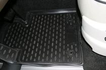 Range Rover III L322 2002–2012 Gumijasti tepihi za kabino (3 kosi, Novline) fotografija 2