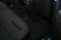 Mercedes B-class W245 2005–2011 Gumijasti tepihi za kabino (4 kosi, Novline) fotografija 3